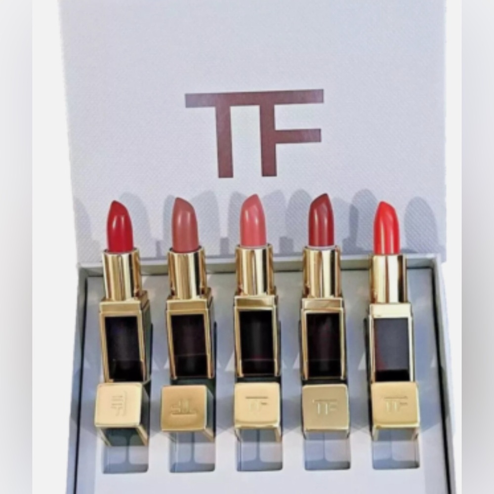 Tom Ford Electric Cherry Lipstick Deluxe size and Empty LUX Duo - PICK ONE